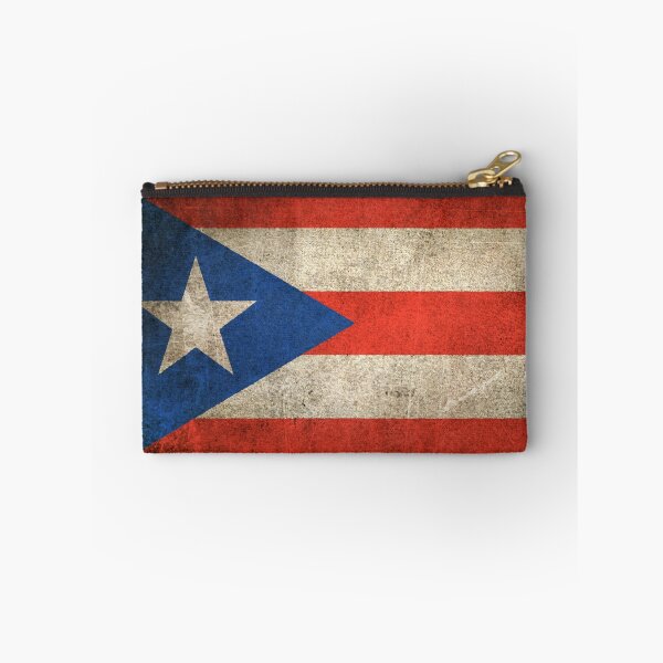 Item preview, Old and Worn Distressed Vintage Flag of Puerto Rico designed and sold by JeffBartels.