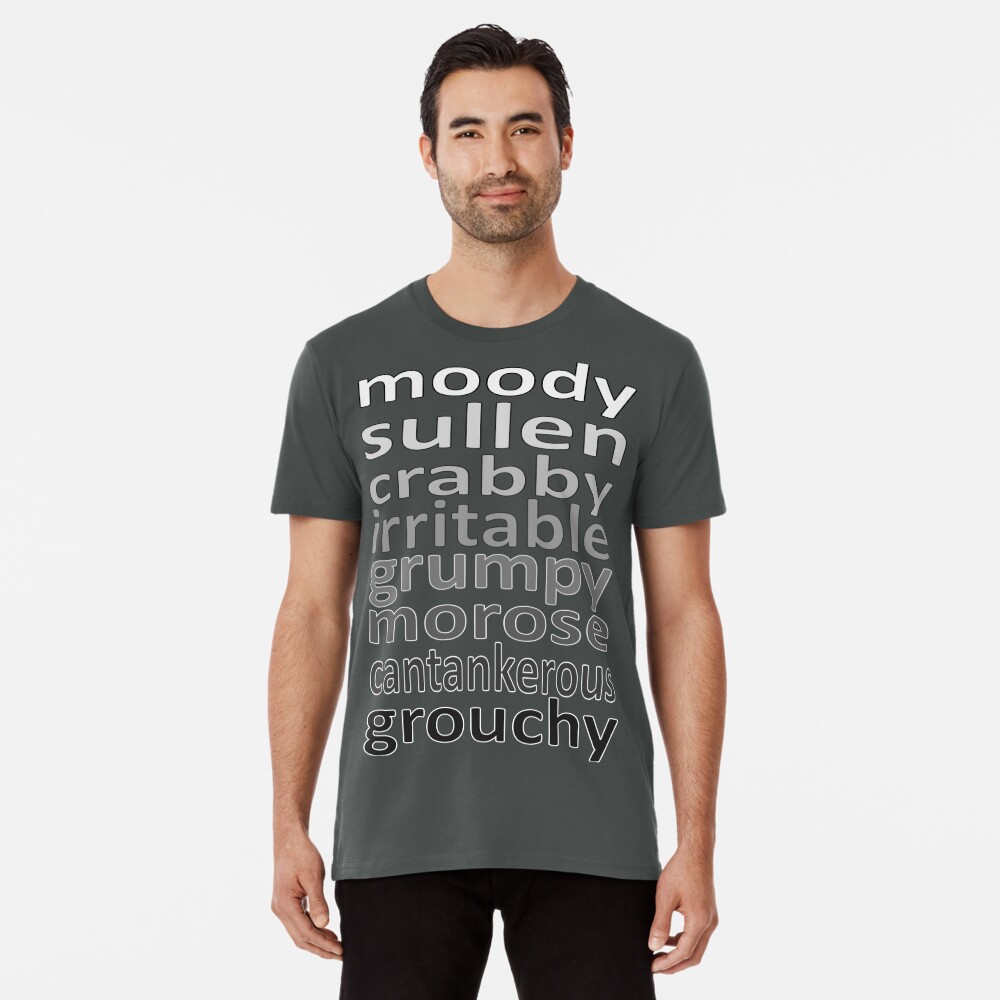 grouchy t shirt