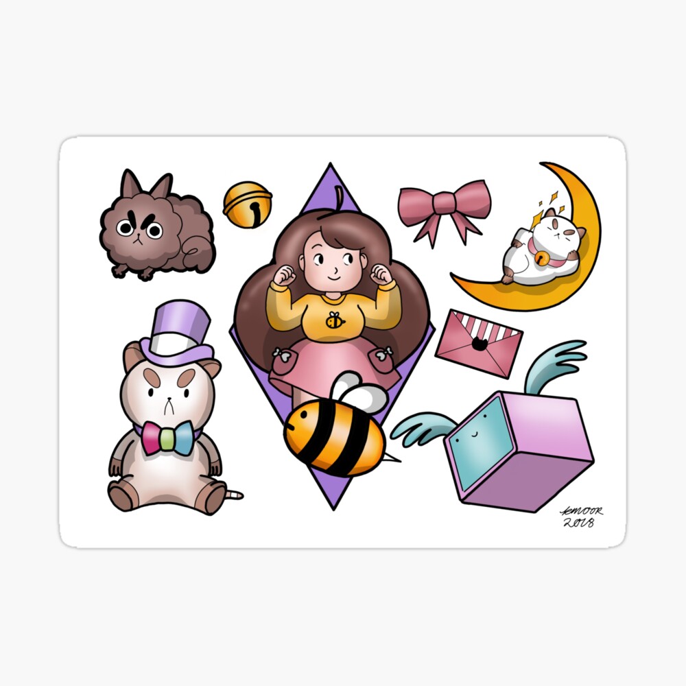 Share 65 bee and puppycat tattoo best  thtantai2