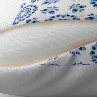 Alternate view of Fractal Azulejo Throw Pillow