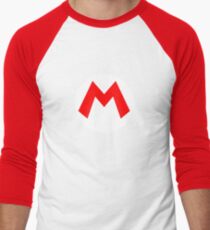 Super Mario Mario Icon Men's Baseball ¾ T-Shirt