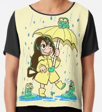 Best Frog Girl Chiffon Top