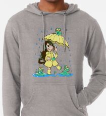 Best Frog Girl Lightweight Hoodie
