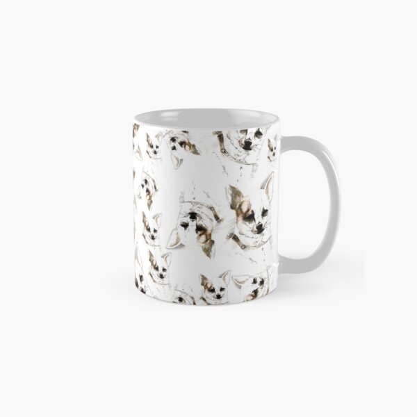 Chihuahua watercolor Taza clásica