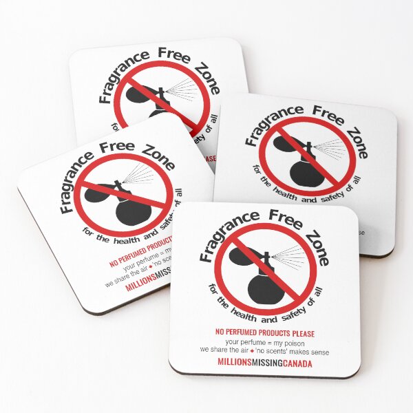 Item preview, Fragrance Free Zone designed and sold by Millions Missing Canada.