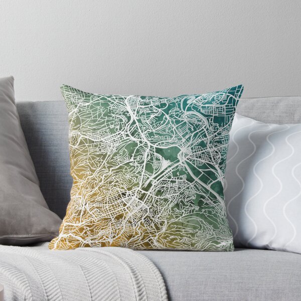 Item preview, Stuttgart Germany City Map designed and sold by ArtPrints.