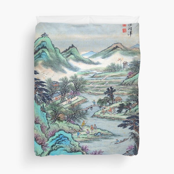Item preview, Eight Landscapes, Lu Han (Restored Chinese Artwork) designed and sold by PromoteProgress.