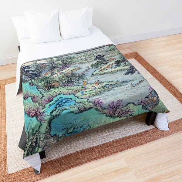 Item preview, Eight Landscapes, Lu Han (Restored Chinese Artwork) designed and sold by PromoteProgress.
