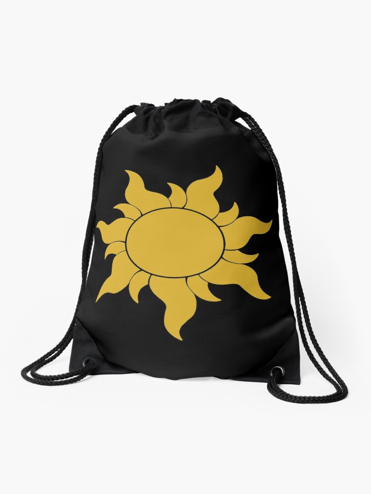 Thumbnail 1 of 3, Drawstring Bag, Tangled Sun designed and sold by swan-girls.