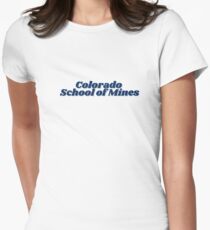 Colorado school of mines Women's Fitted T-Shirt