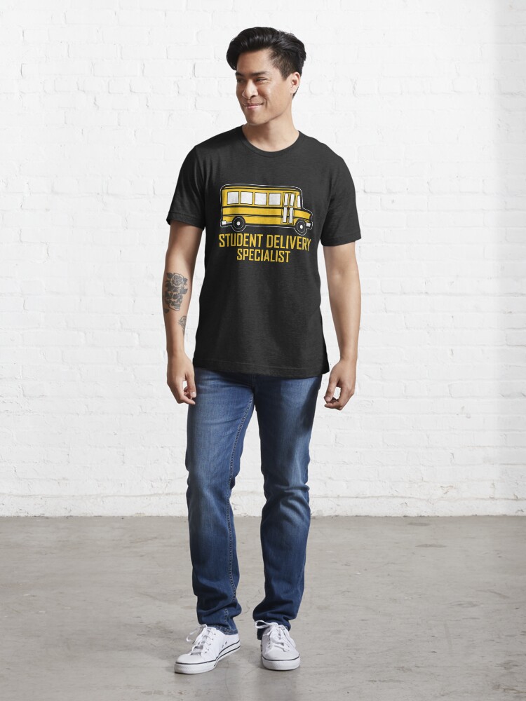 Alternative Ansicht von Student Delivery Specialist - School Bus Driver Gift Essential T-Shirt