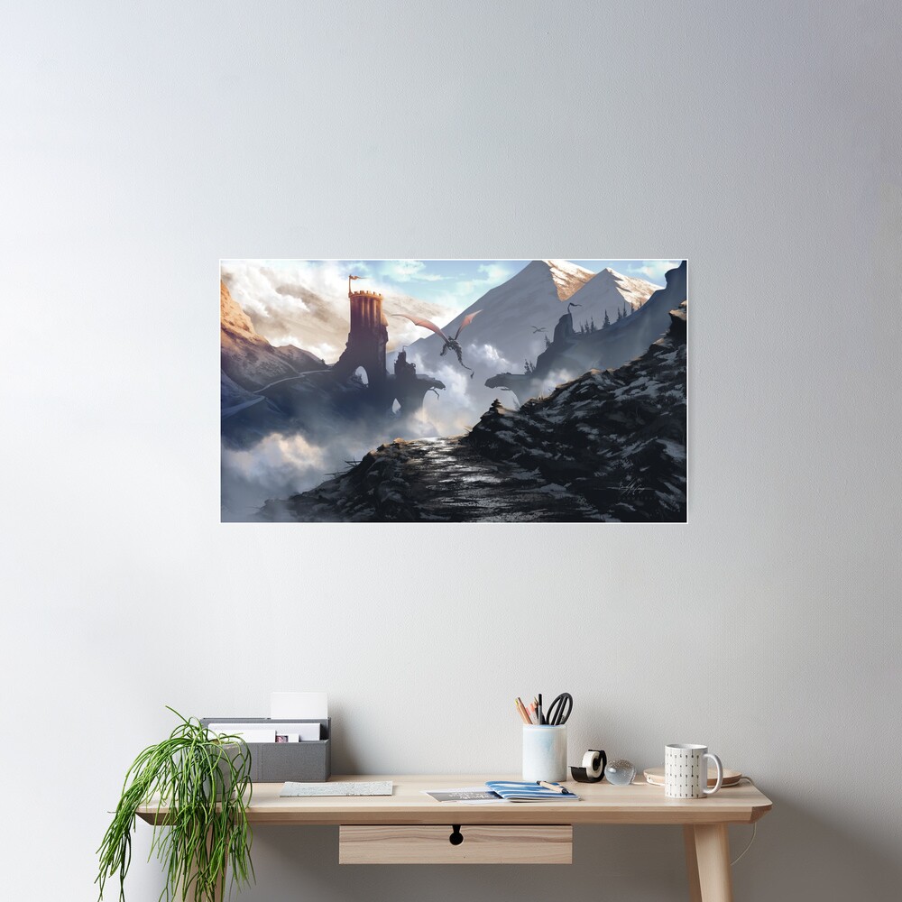 cloud dancer tower Poster