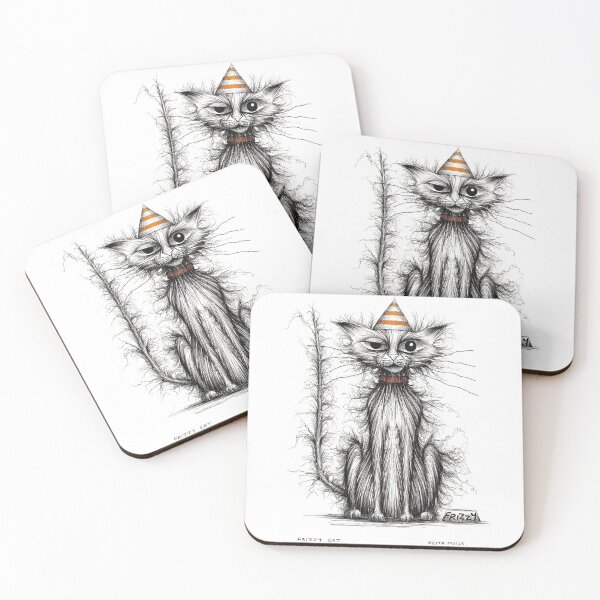 Item preview, Frizzy cat designed and sold by Keith Mills.