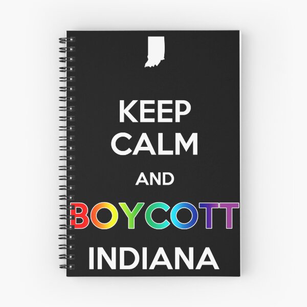 Item preview, Keep Calm and Boycott Indiana designed and sold by Samuel Sheats.