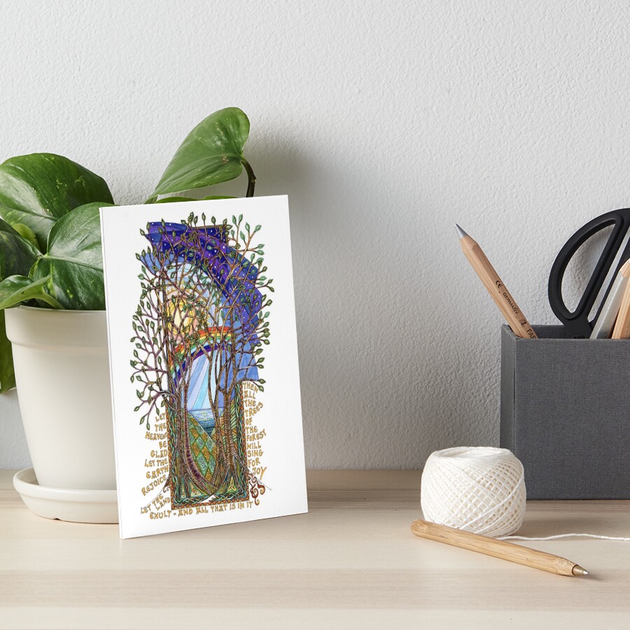 Sing for Joy - Psalm 86 Art Board Print