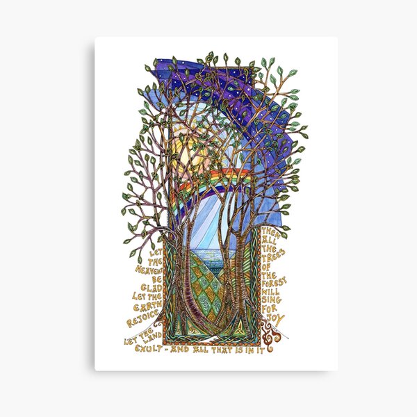 Sing for Joy - Psalm 86 Canvas Print