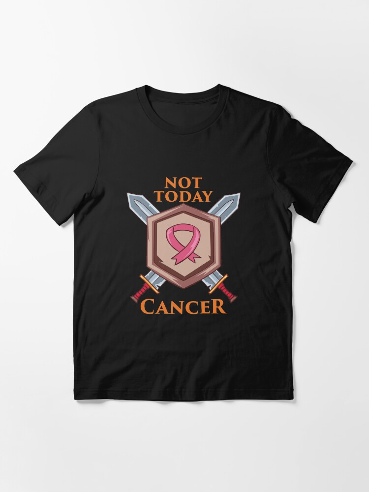Alternative Ansicht von Not Today Cancer - Cancer Fighting Gift Essential T-Shirt