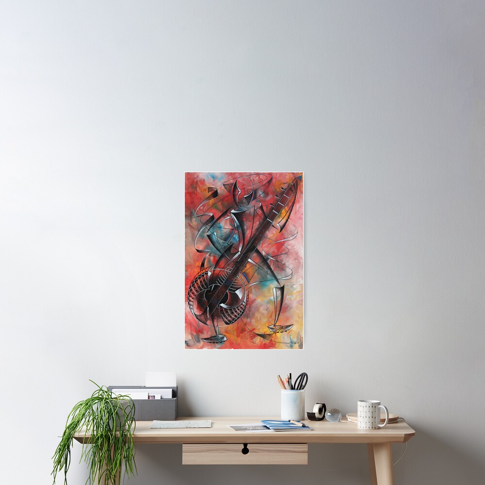 "Zeze Instrument Series" Poster by Abumwenye Redbubble