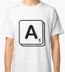 A scrabble print Classic T-Shirt