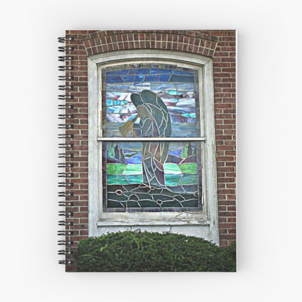 Item preview, Very Old Angel Stained Glass Window designed and sold by Jane Neill-Hancock.