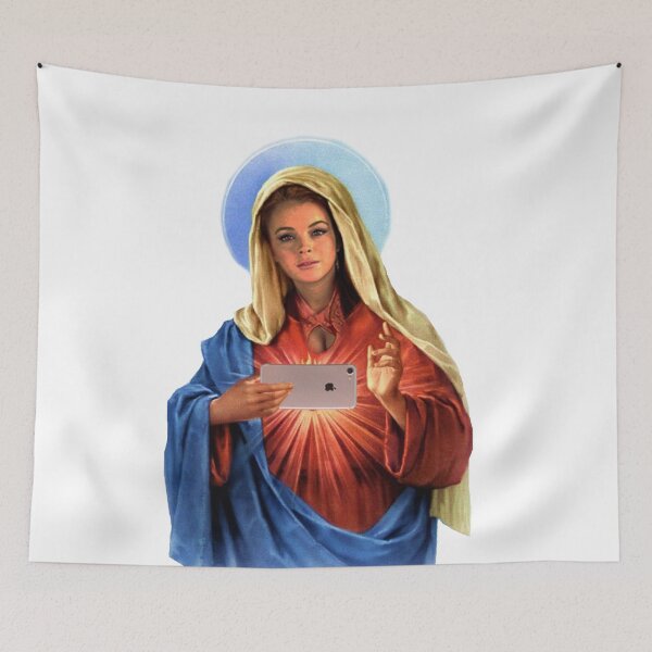 Item preview, Holy Mother Lohan Instagram Live designed and sold by SameOldChic.