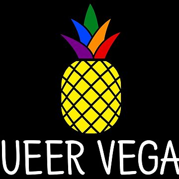 Vorschaubild zum Design Queer Vegan - LGBT Pride Month Gift von yeoys