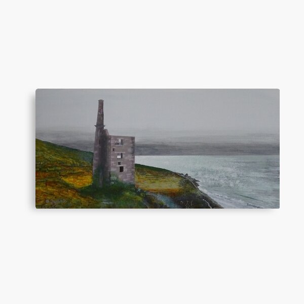Cornish Mine Canvas Print