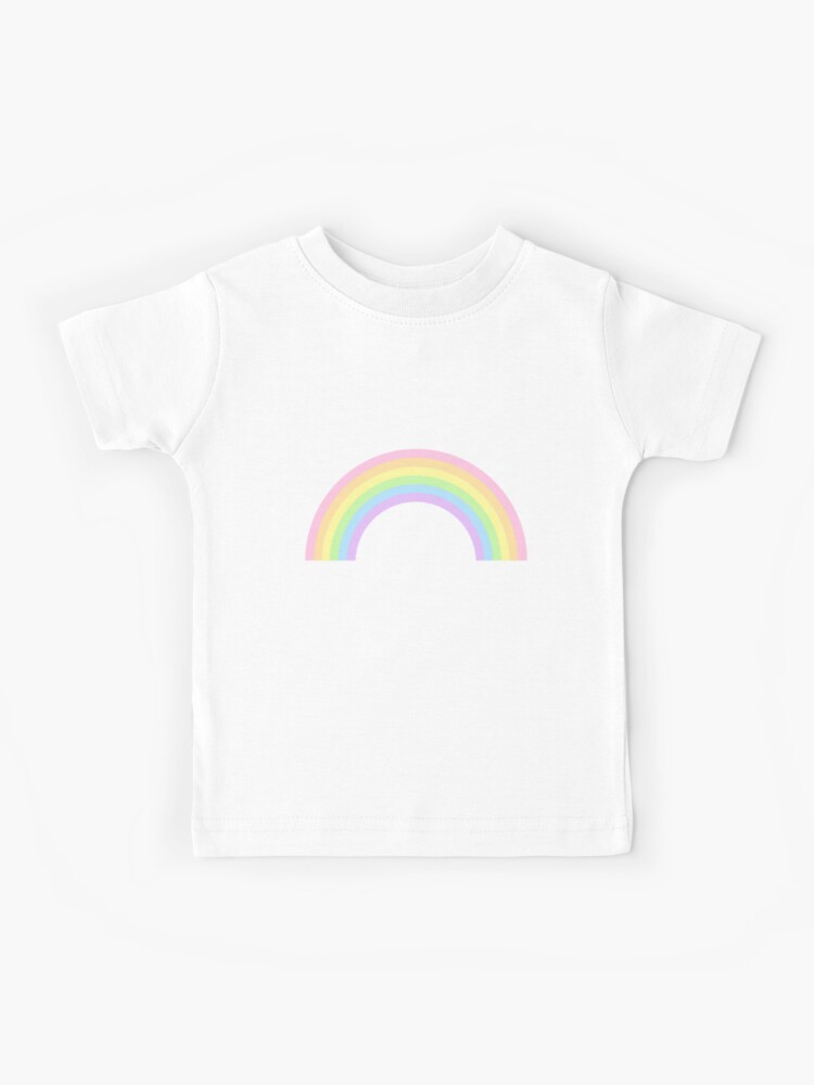 pastel rainbow t shirt