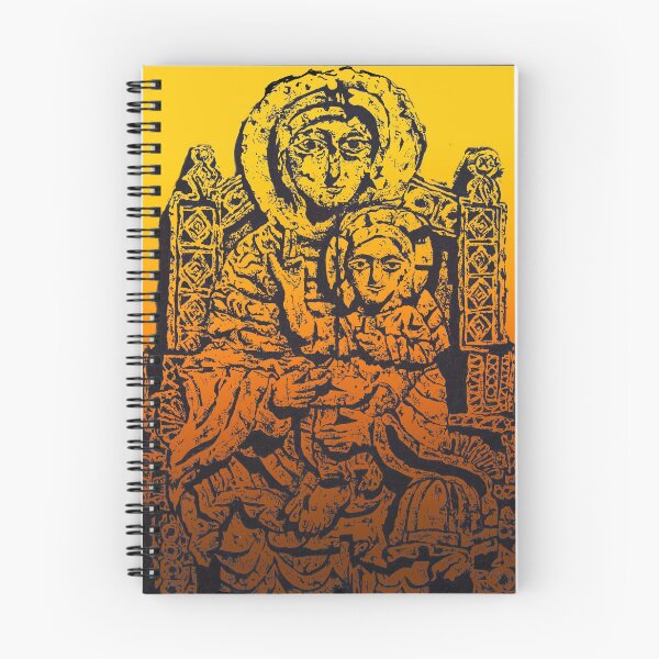 Item preview, MADONNA AND CHILD DRAWING STONE SCULPTURE designed and sold by Larry Butterworth.