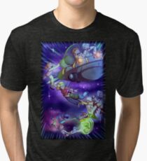 Camiseta de tejido mixto Fuera de este mundo