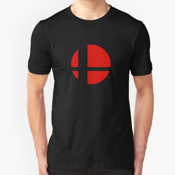 Super Smash Bros Icon Slim Fit T-Shirt