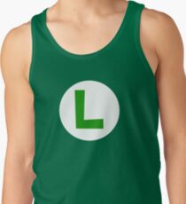 Super Mario Luigi Icon Tank Top