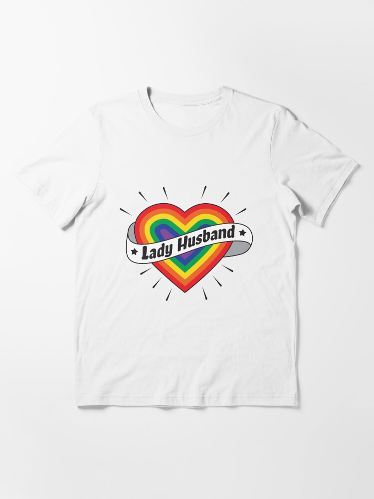 Alternative Ansicht von Lady Husband - LGBT Pride Month Gift Essential T-Shirt