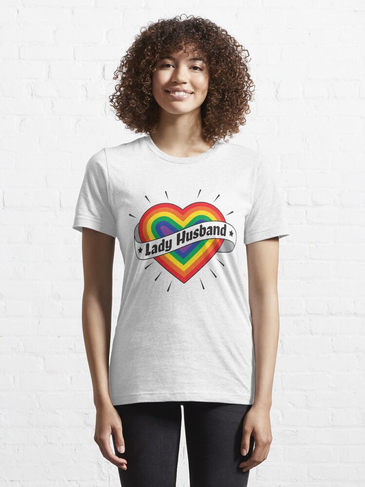 Alternative Ansicht von Lady Husband - LGBT Pride Month Gift Essential T-Shirt