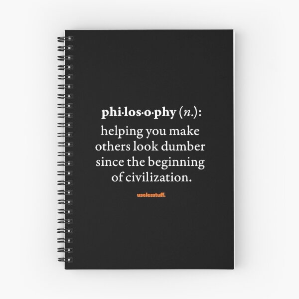 Item preview, 16263-01-BDK - Diccionario Uselesstuff® - Filosofía - Civilización (Blanco) designed and sold by Uselesstuff.