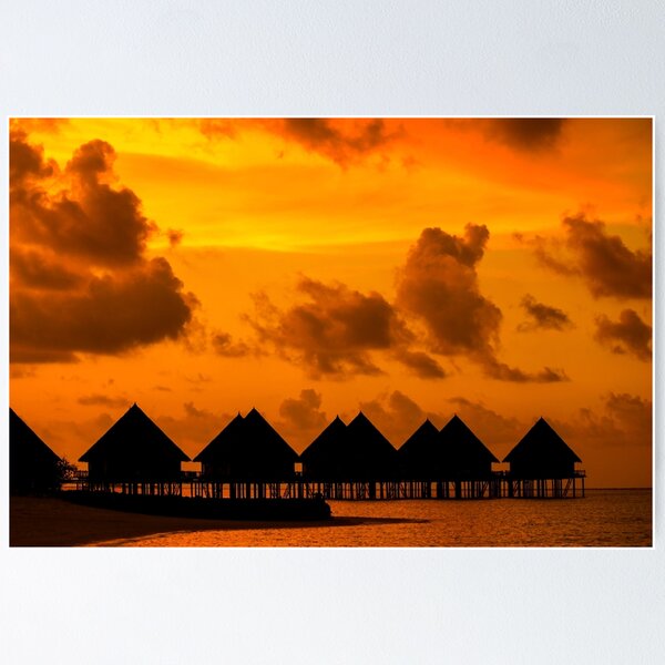 Item preview, Golden Sunset in the Maldives designed and sold by Bruno Beach.