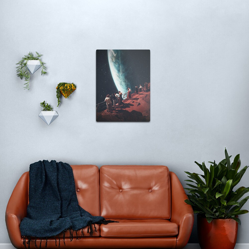 Missing the ones we Left Behind Metal Print