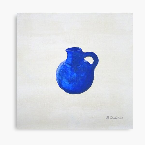 Blue Pot Canvas Print