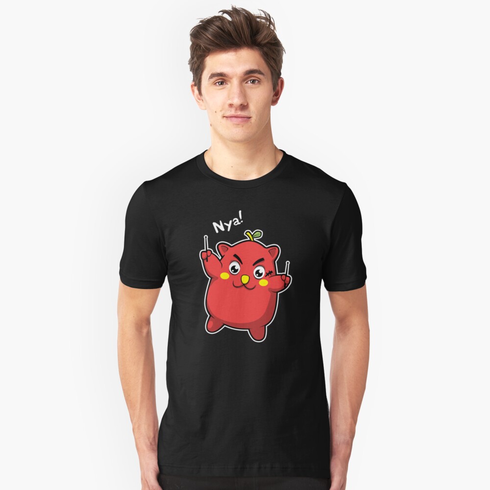 cat drummer shirt