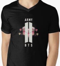 BTS&ARMY: Beyond The Scene (No Background) Men's V-Neck T-Shirt