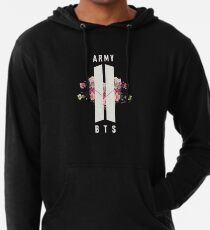 BTS&ARMY: Beyond The Scene (No Background) Lightweight Hoodie