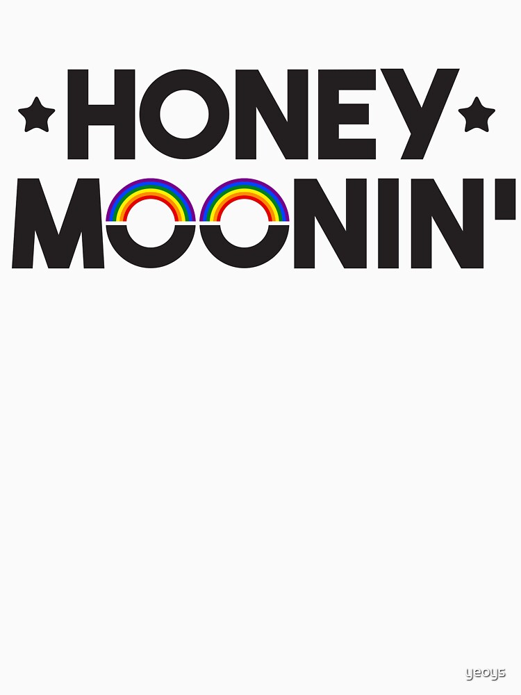 Thumbnail 7 von 7, Essential T-Shirt, Honey Moonin' - LGBT Pride Month Gift designt und verkauft von yeoys.