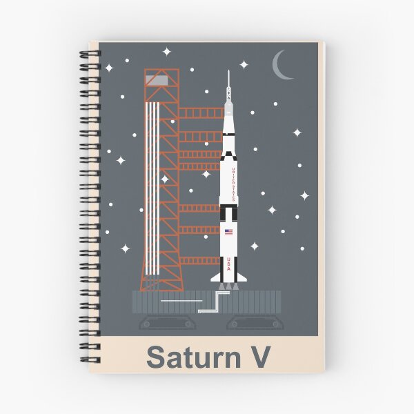 Item preview, Saturn V (Night) designed and sold by Arctic Blue Studio.
