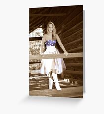 Western Greeting Card