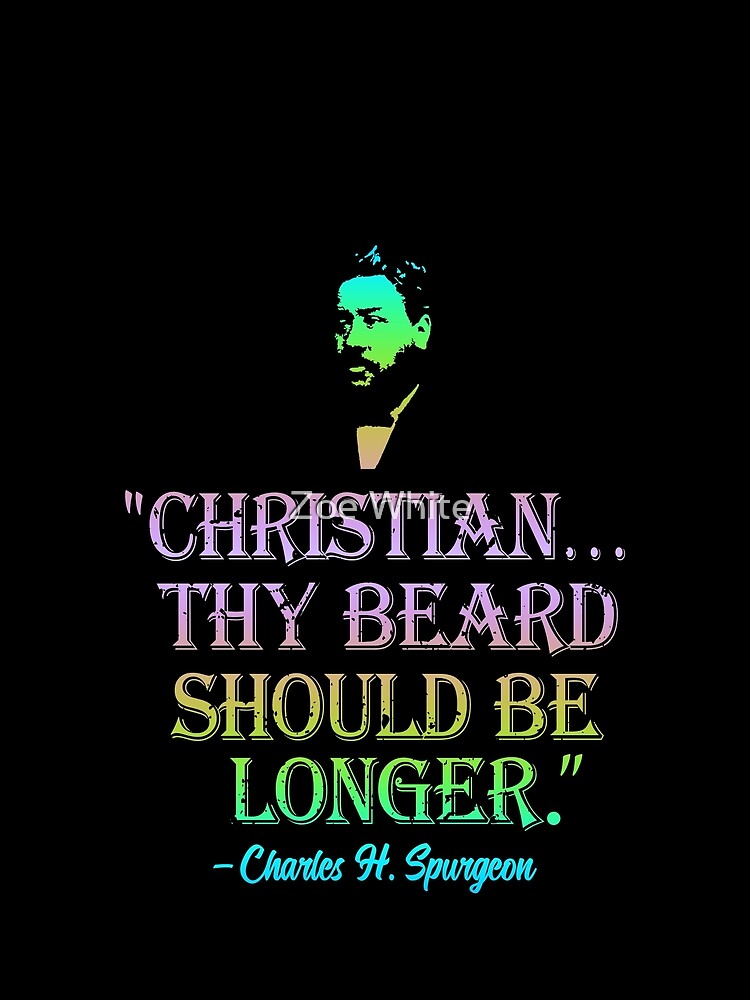 charles spurgeon beard shirt