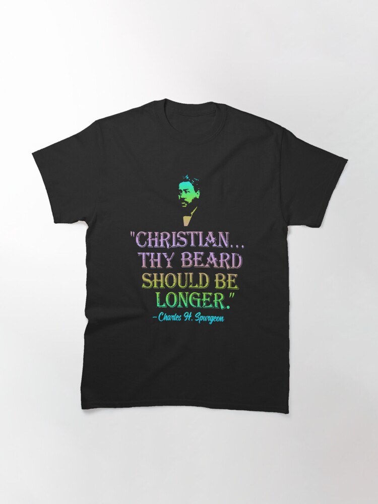 charles spurgeon beard shirt