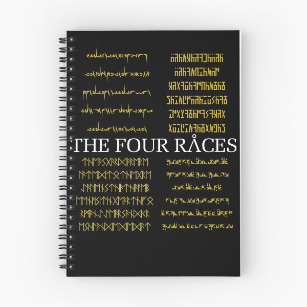Item preview, The Four Races designed and sold by Meta Cortex.