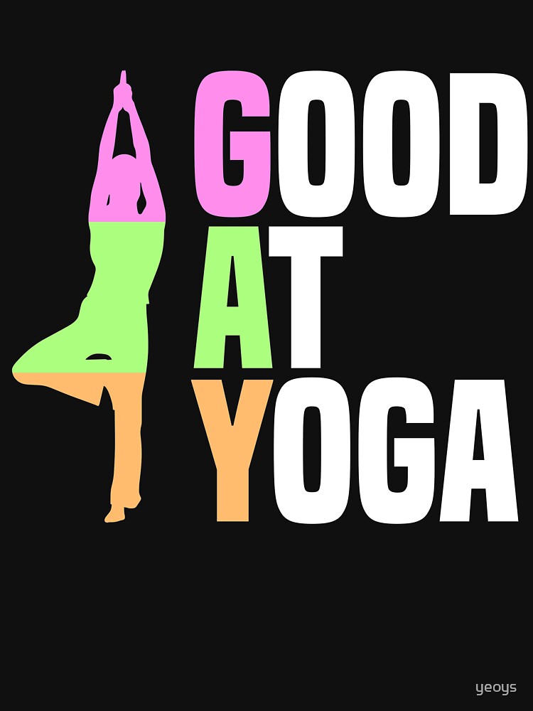Good At Yoga Vriksasana Tree Pose - LGBT Pride Month Gift von yeoys