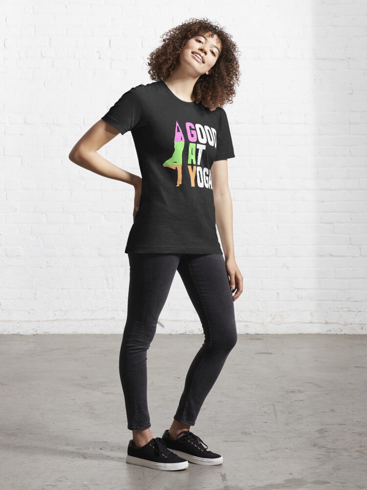 Alternative Ansicht von Good At Yoga Vriksasana Tree Pose - LGBT Pride Month Gift Essential T-Shirt