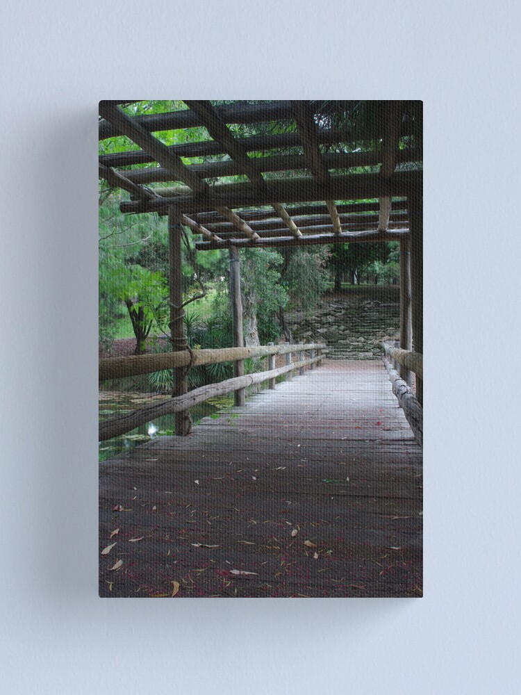 Alternate view of Wedding walkway Canvas Print